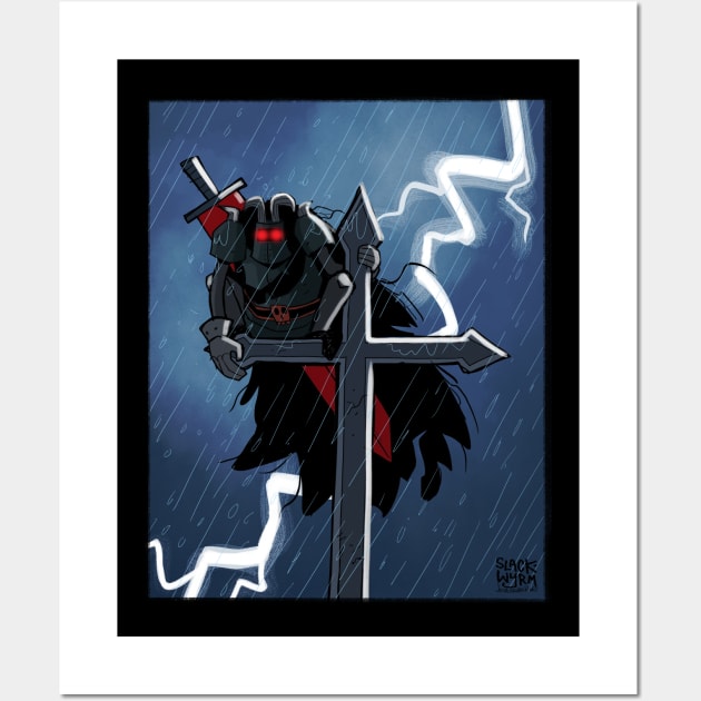 The Edge Knight Returns Wall Art by Slack Wyrm